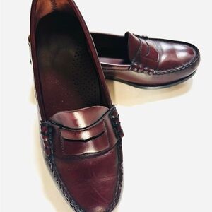 Burgundy Loafers